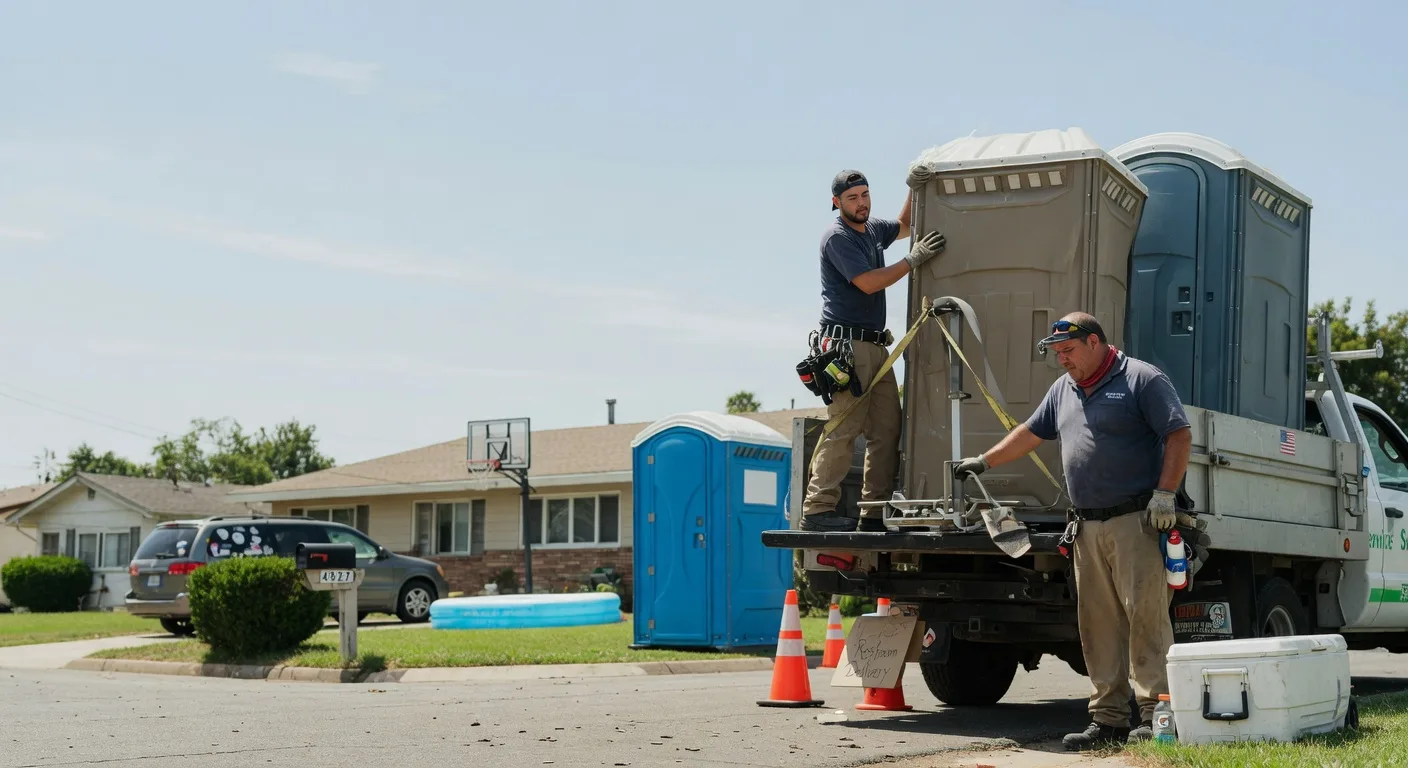 Porta Potty Rental in Pleasant Plains, IL near me